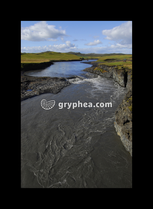 Rivière et sédiments (Islande) - gryphea.com